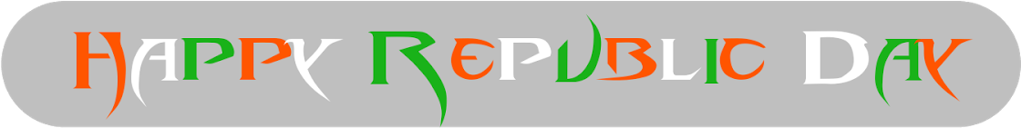 Happy Republic Day Celebration Banner