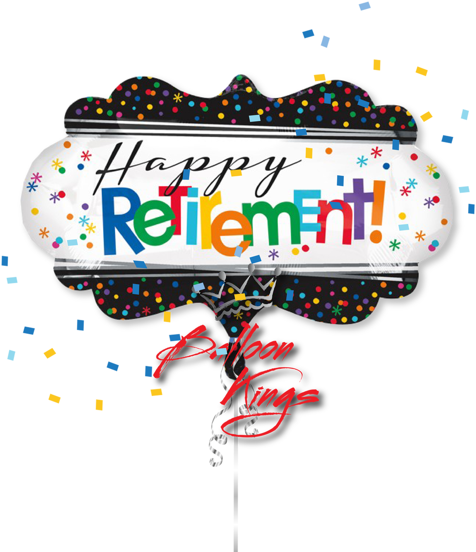 Happy Retirement Marquee - Happy Retirement Balloon, HD Png Download PNG with transparent background