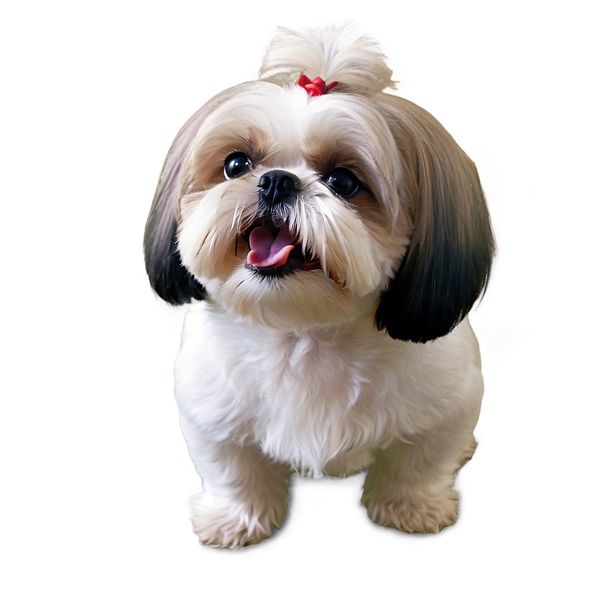 Happy Shih Tzu Smiling Png 06242024