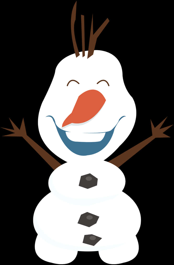 Frozen PNG with transparent background