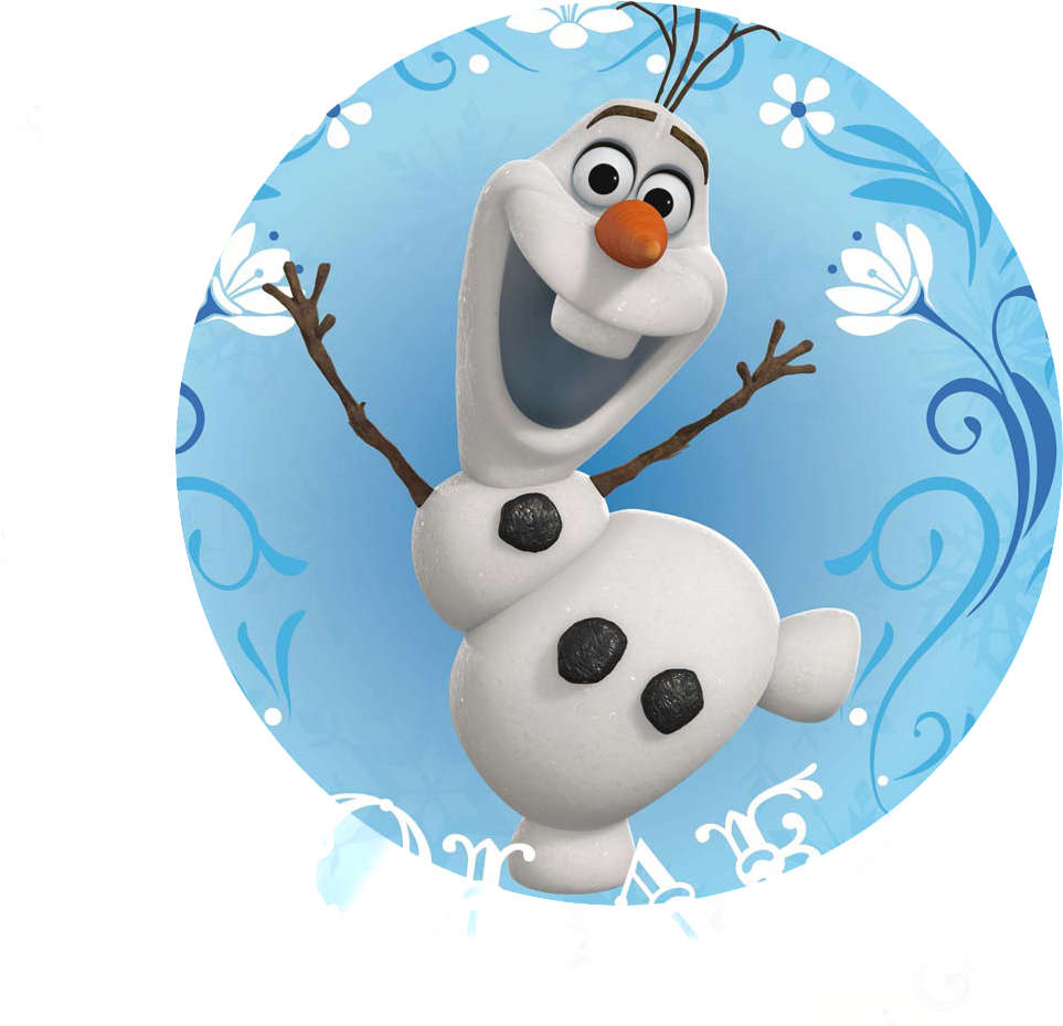 Happy Snowman Olaf Frozen