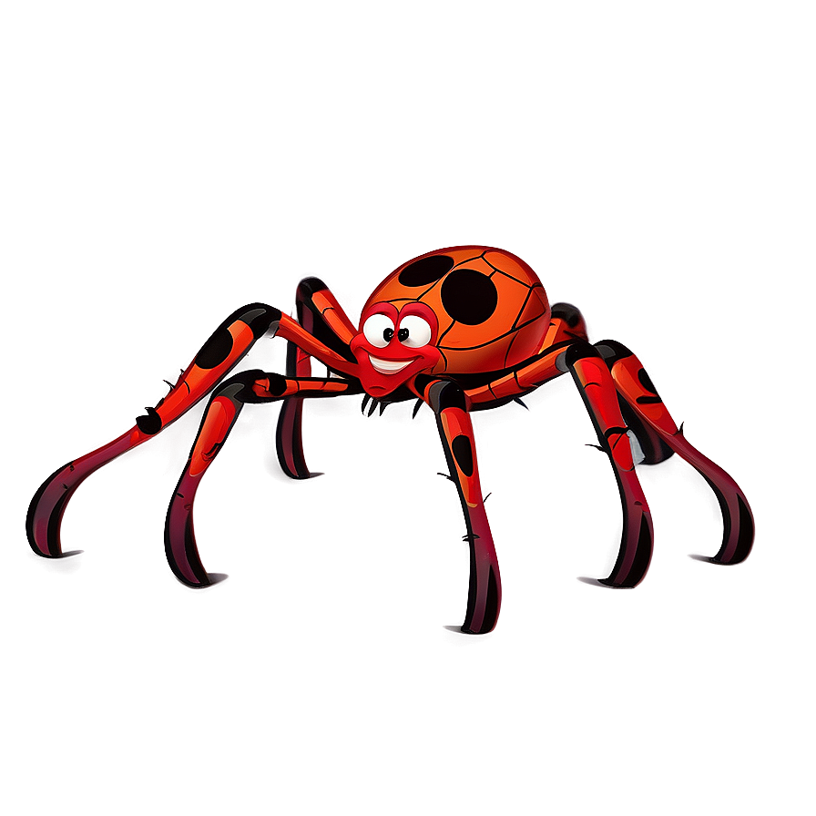 Happy Spider Cartoon Png Moh35