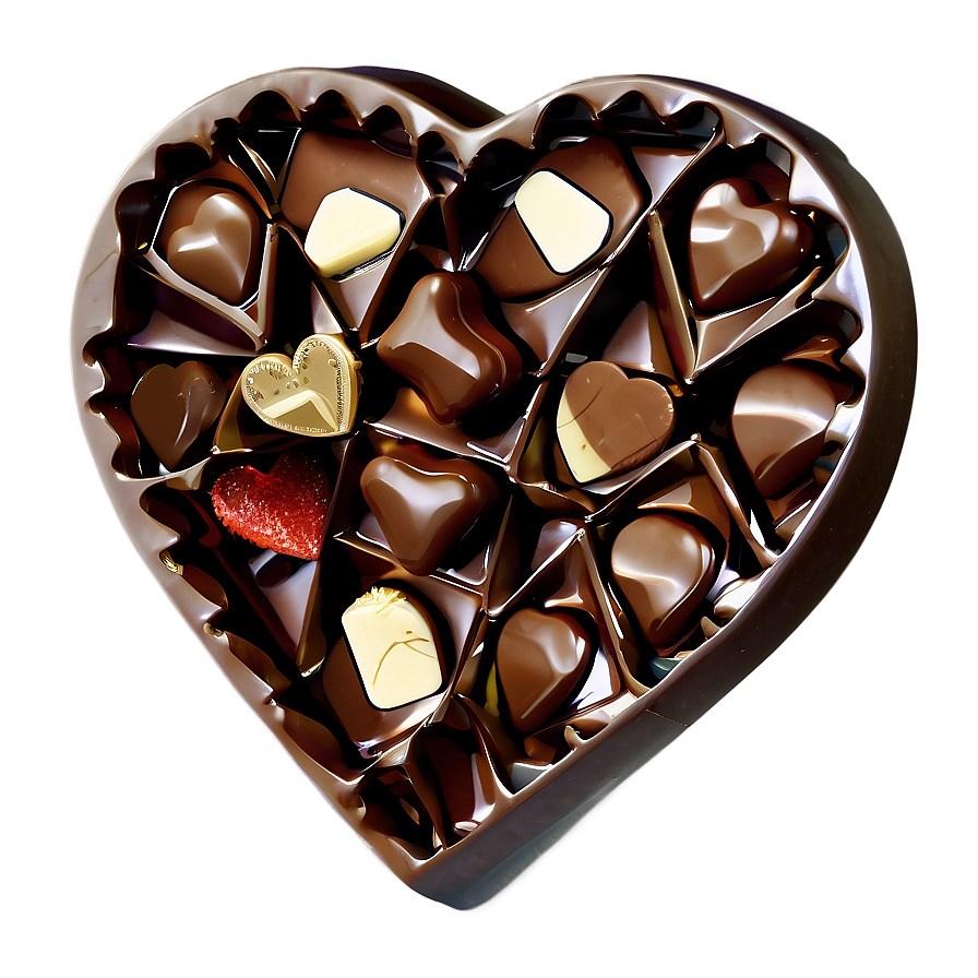 Happy Valentines Day Chocolate PNG 54 PNG with transparent background