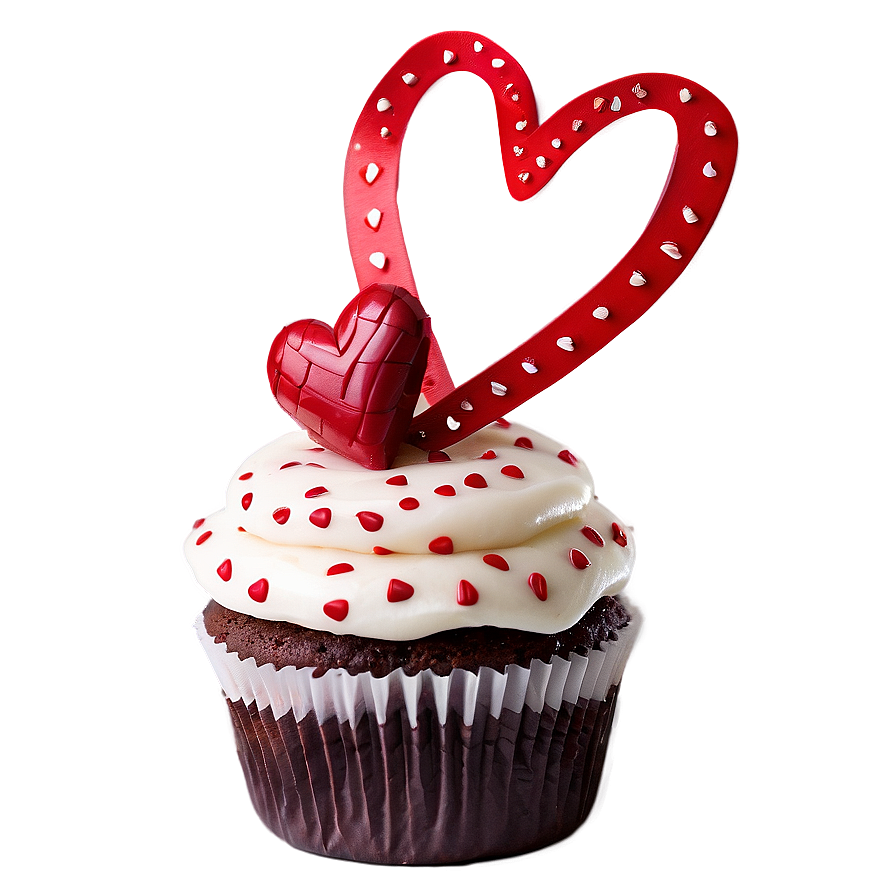 Happy Valentines Day Cupcake Png Pjp