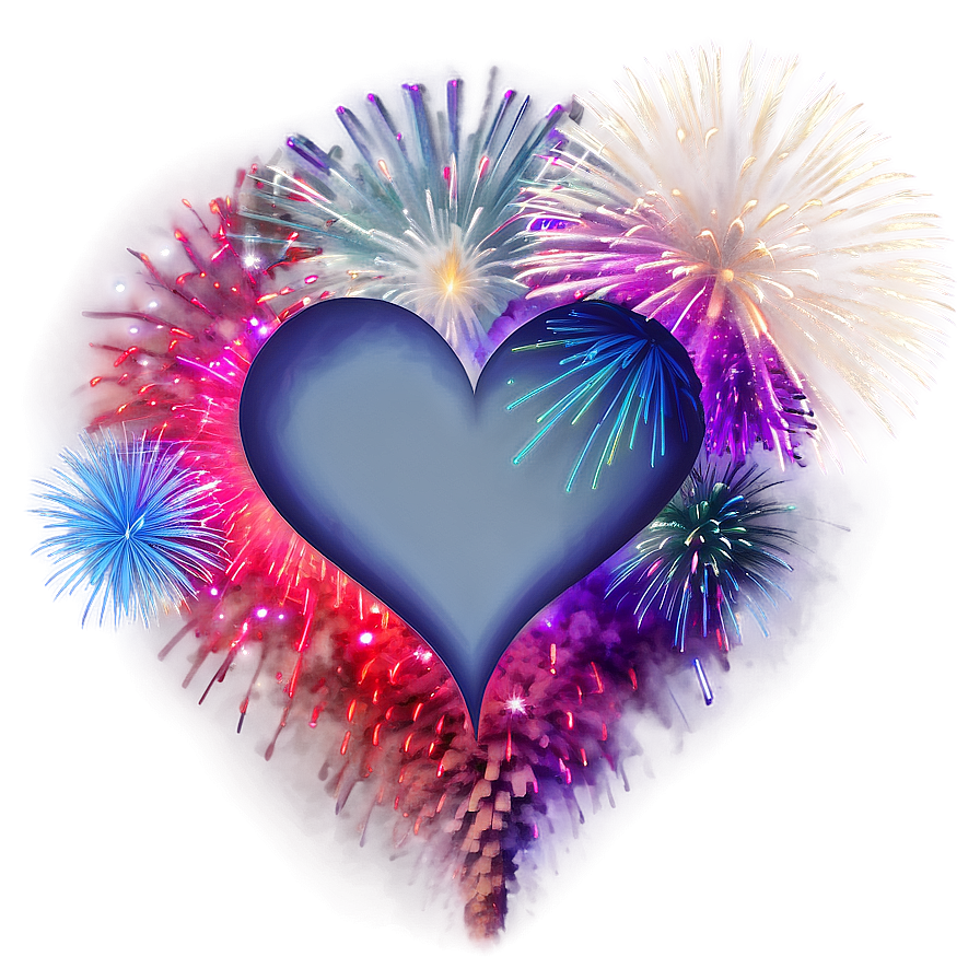 Happy Valentines Day Firework Png 05232024