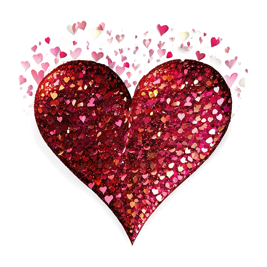 Happy Valentines Day Glitter Png Wsd