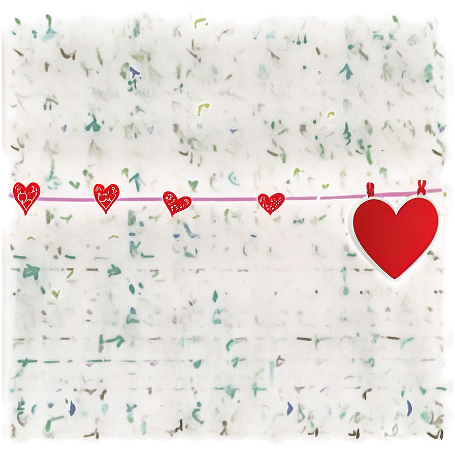 Happy Valentines Day Heart PNG 12 PNG with transparent background