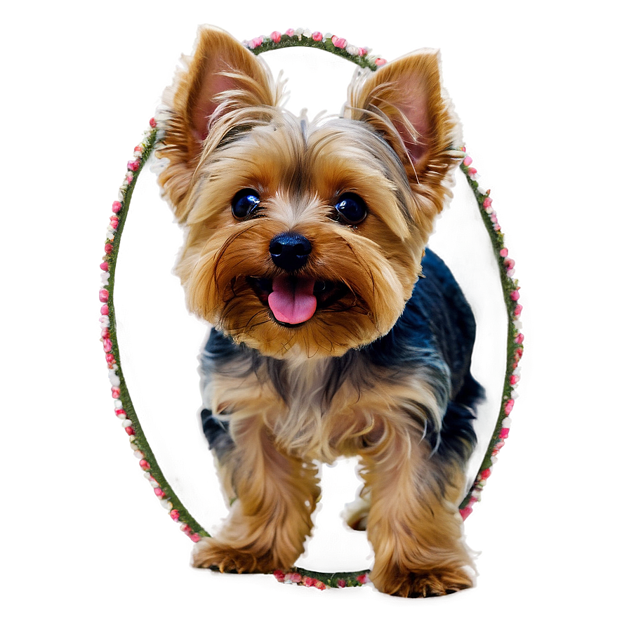 Happy Yorkie Png 67