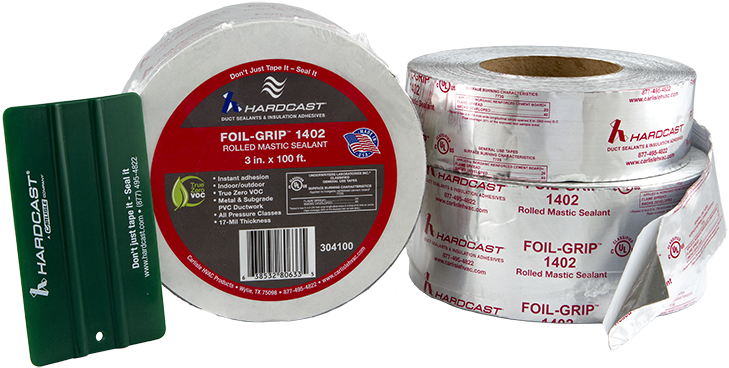 Hardcast Foil Grip Mastic Sealant Tape