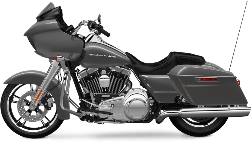 Harley Davidson Motorcycle Profile View