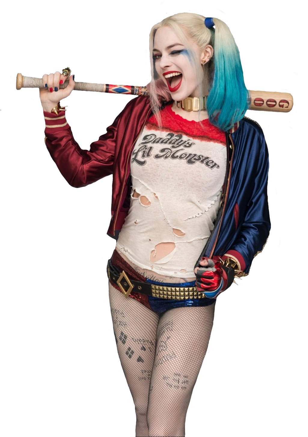 Harley Quinn Baseball Bat Pose