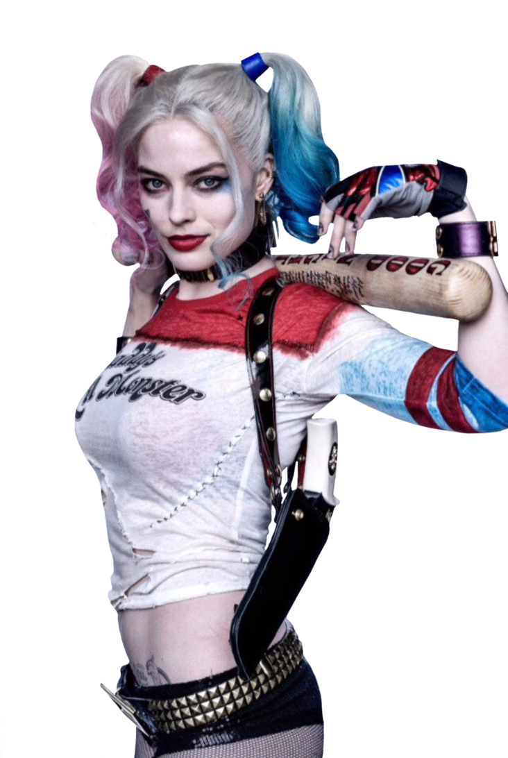 Margot Robbie Harley Quinn Joker Batman Suicide Squad - Harley Quinn, HD Png Download PNG with transparent background