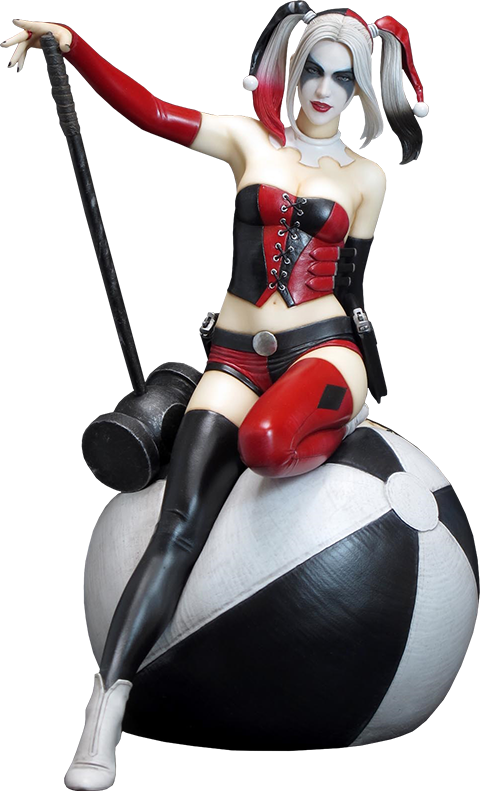 Harley Quinn Png - Fantasy Figurine Harley Quinn, Transparent Png PNG with transparent background