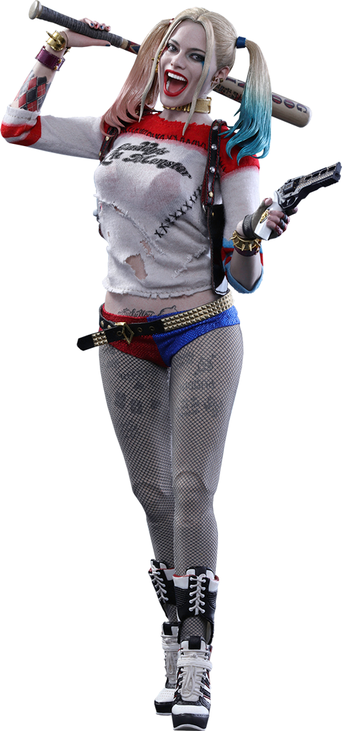 Harley Quinn Png - Harley Quinn Suicidé Squad Figure, Transparent Png PNG with transparent background