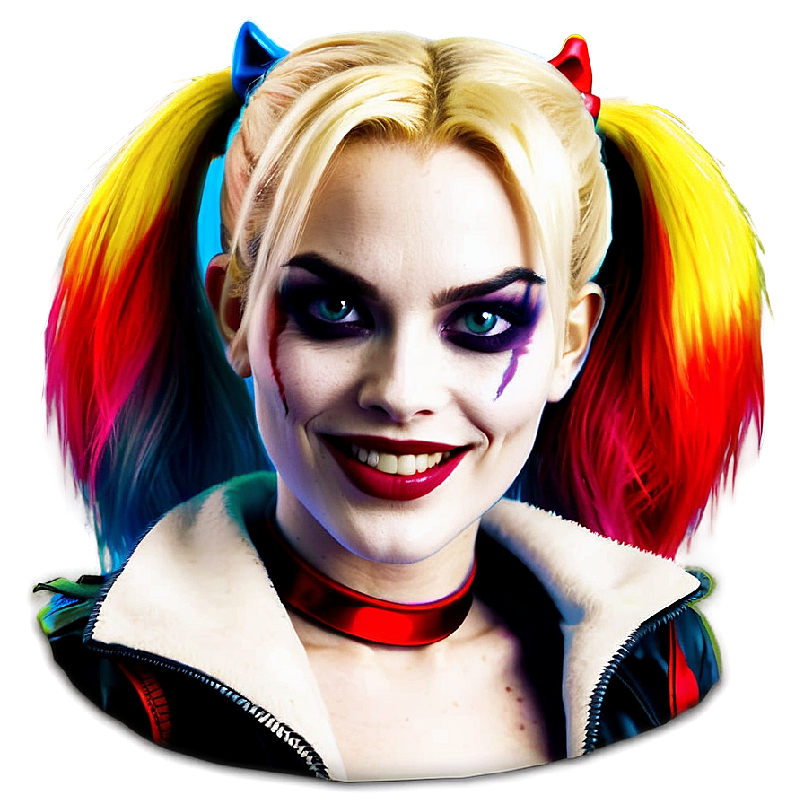 Harley Quinn Comic Book Version PNG vml PNG with transparent background