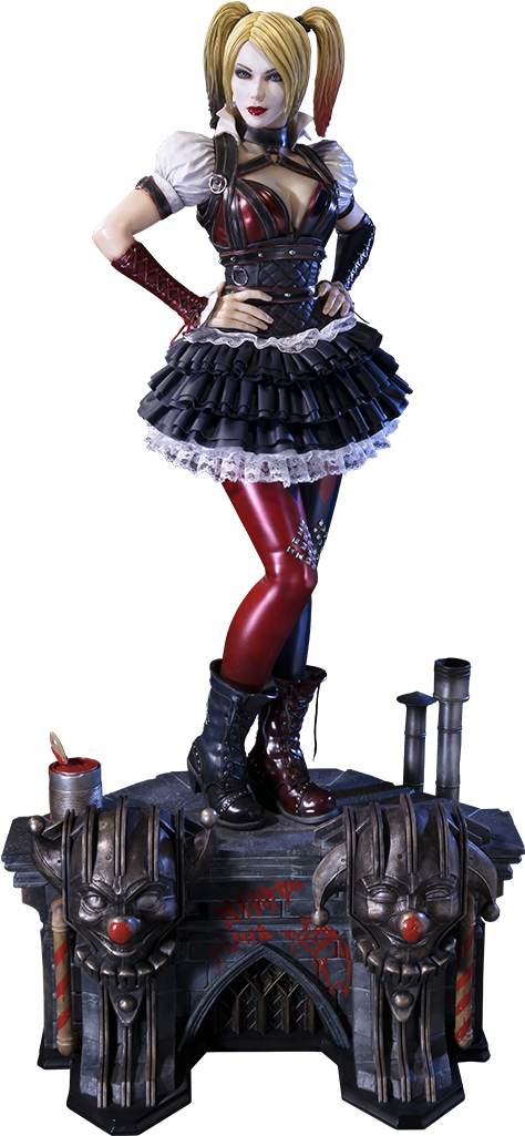 Harley Quinn Arkham Knight Png - Harley Quinn Figurine Arkham, Transparent Png PNG with transparent background