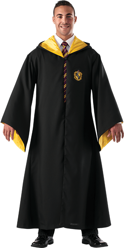Harry Potter Hufflepuff Replica Robe - Hufflepuff Robe, HD Png Download PNG with transparent background