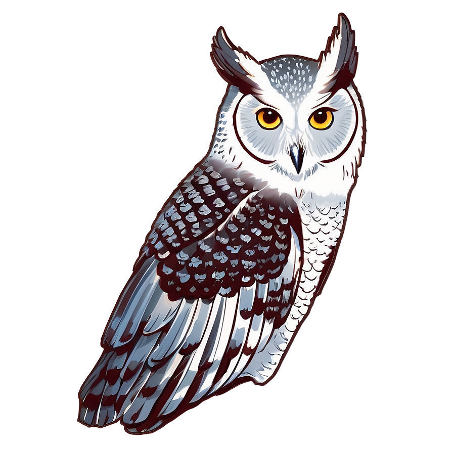 Harry's Owl Hedwig PNG 05032024 PNG with transparent background
