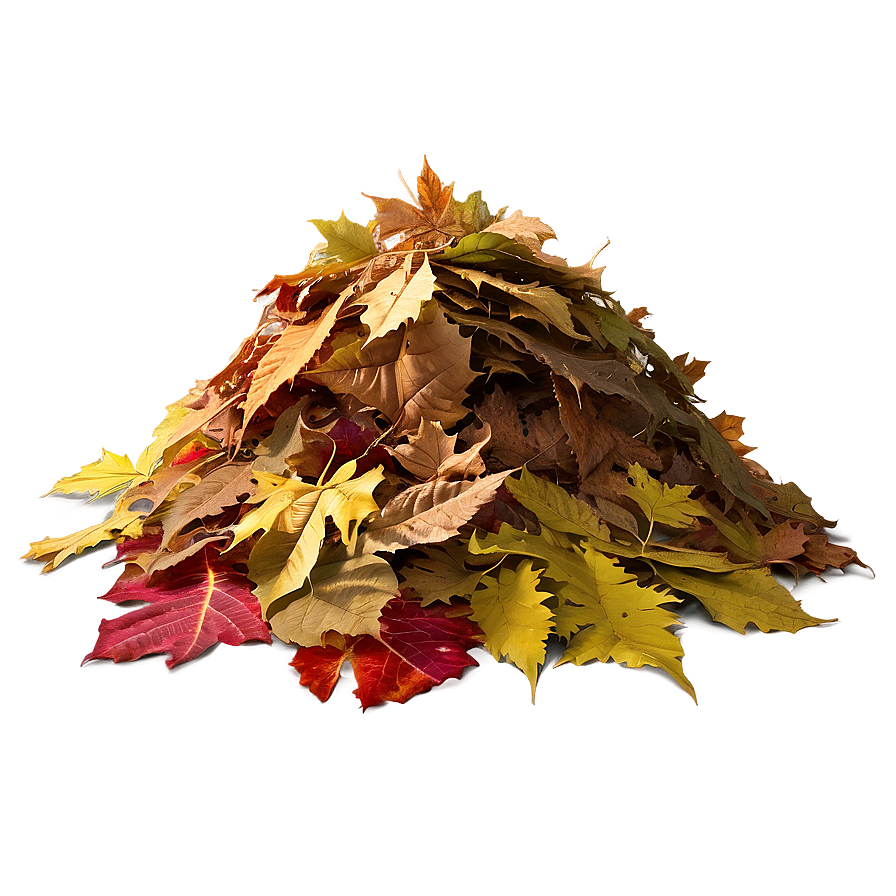 Harvest Leaves Pile Png 06212024