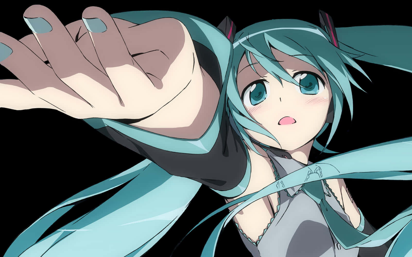 Hatsune Miku Reaching Out