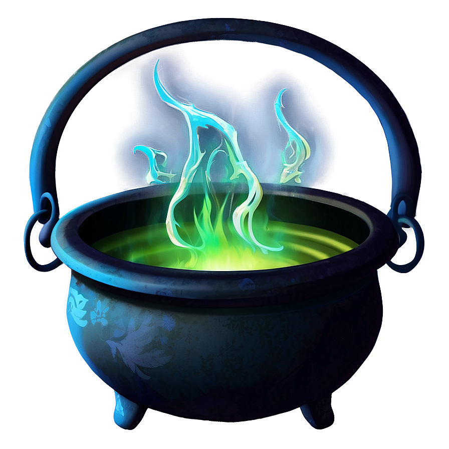 Haunted Witch's Cauldron Png 44