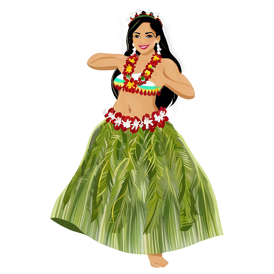 Hawaiian Islands Hula Dancer Png Gxv60