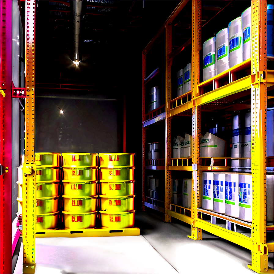 Hazardous Materials Storage Warehouse PNG 18 PNG with transparent background
