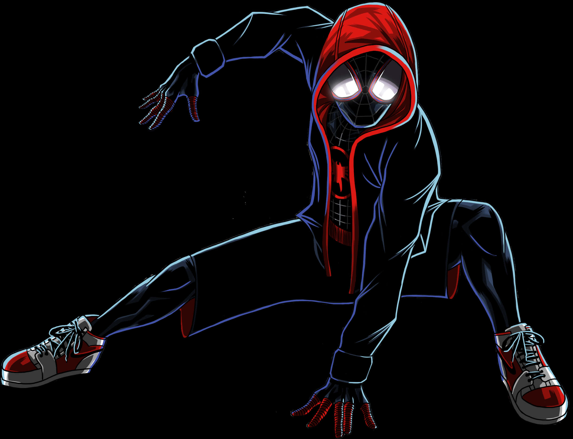 Hd Miles Morales - Spiderman Miles Morales Png, Transparent Png PNG with transparent background