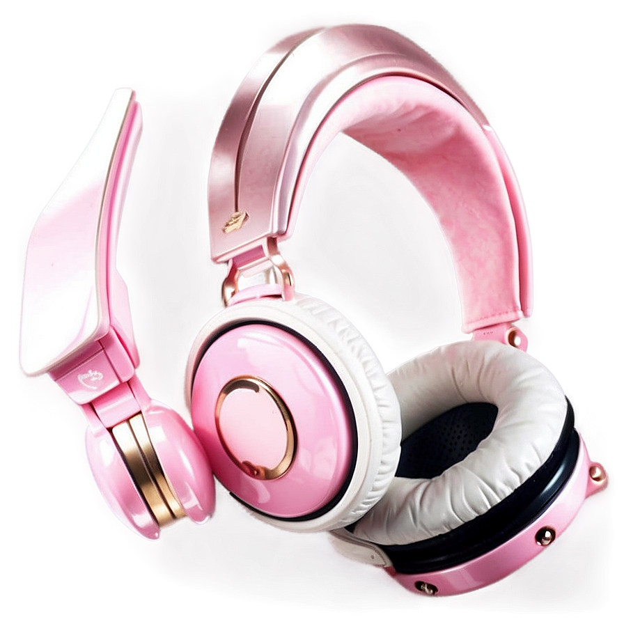 Headphones Pink Girly Png 05042024