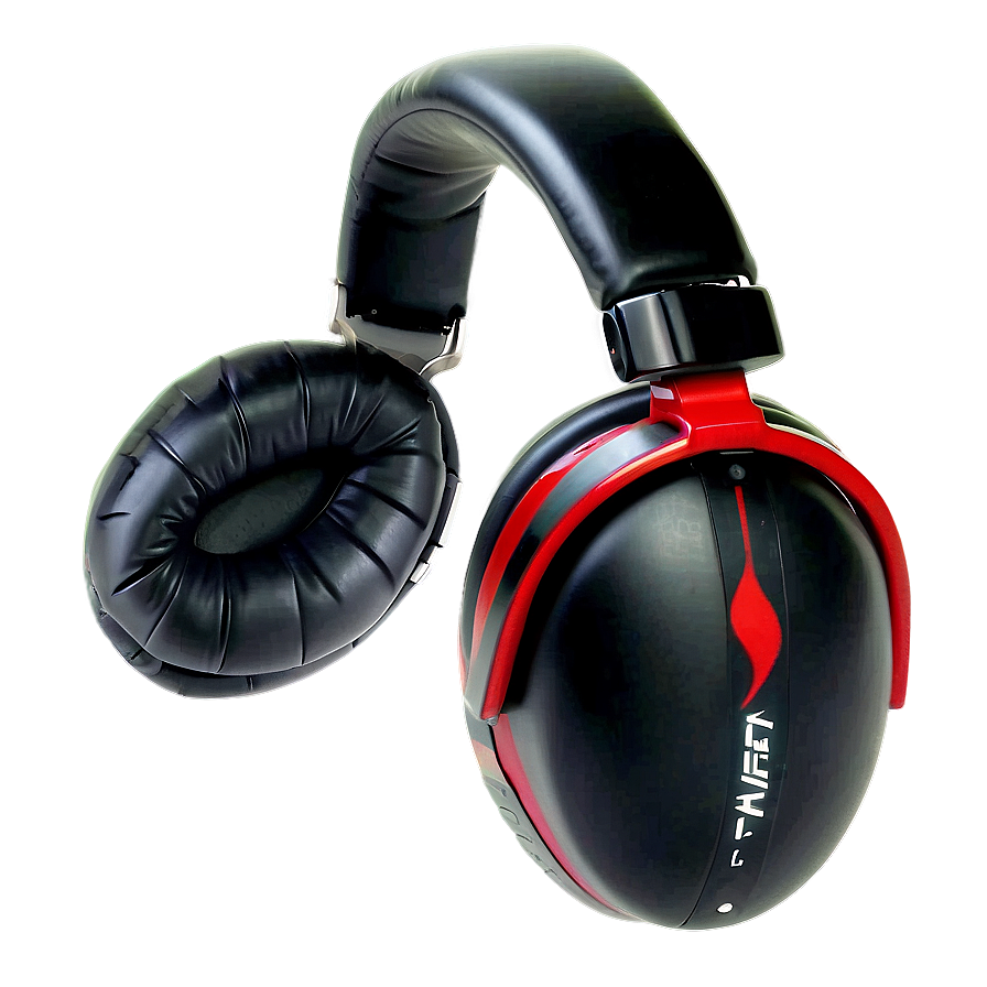 Headphones Red Flames Png 49