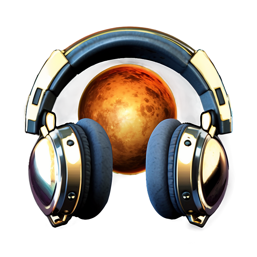 Headphones Space Theme Png Opx