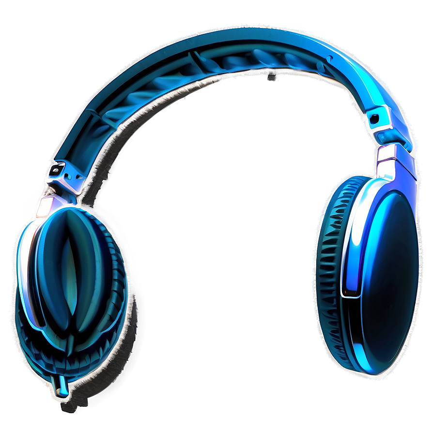 Headphones With Sound Wave Png 05042024