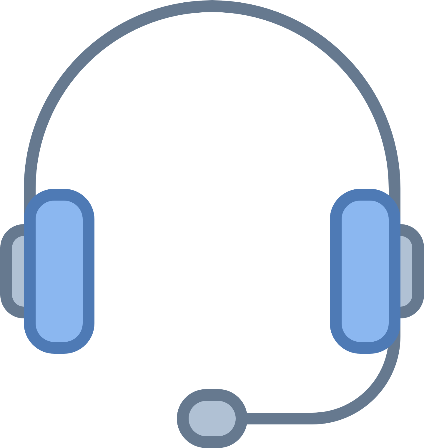 Headphoneswith Microphone Icon