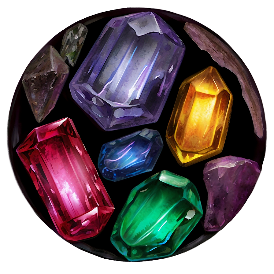 Healing Crystals PNG rgr PNG with transparent background