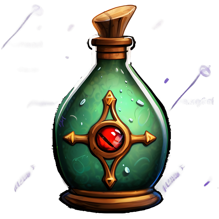 Healing Potion Bottle Png Gah85