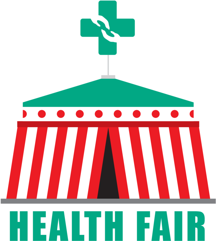 Health Fair Tent Illustration PNG with transparent background