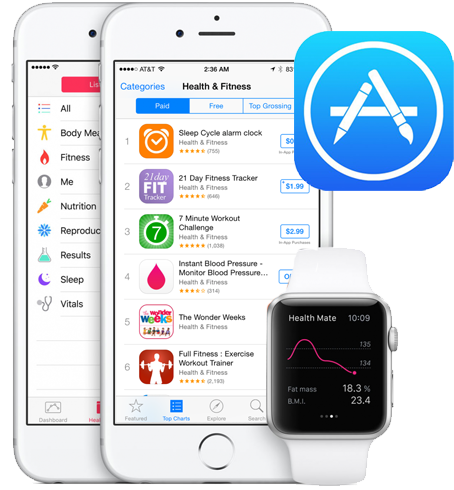 Health Fitness Apps Apple Devices