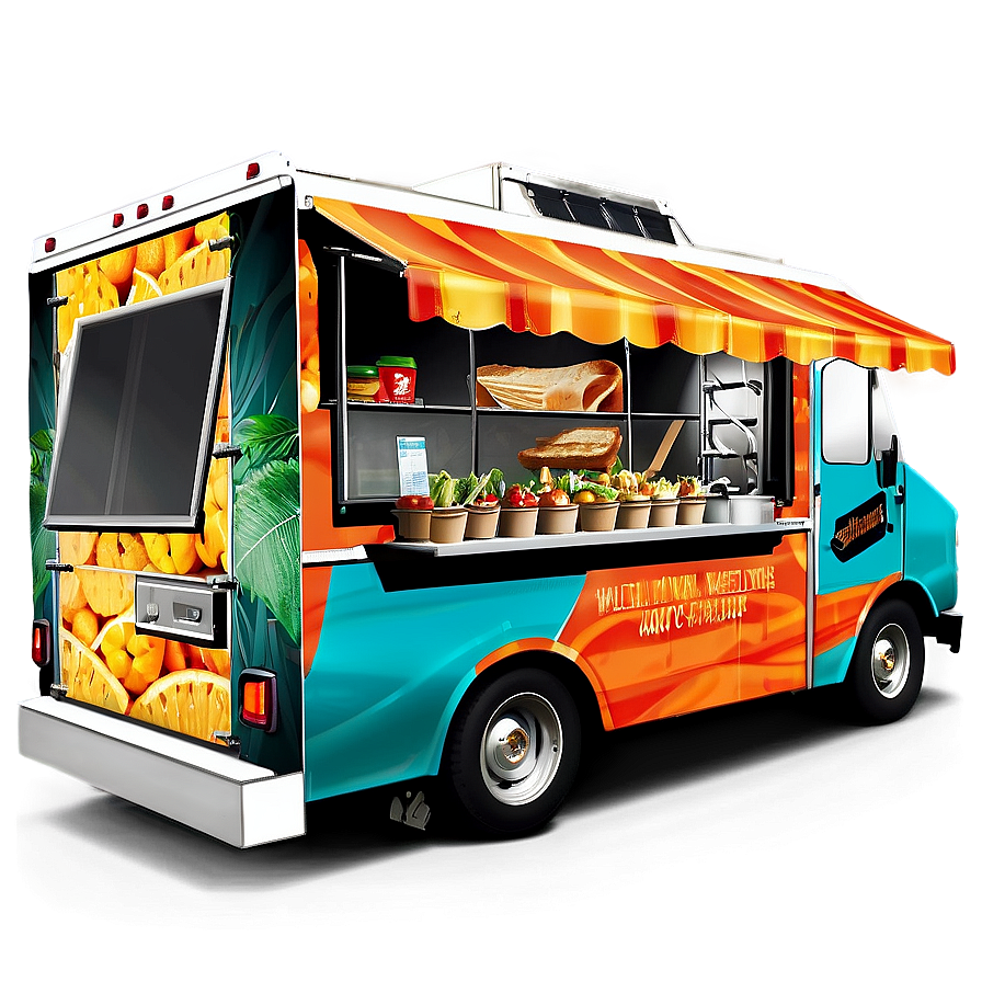 Healthy Food Truck Png Aad