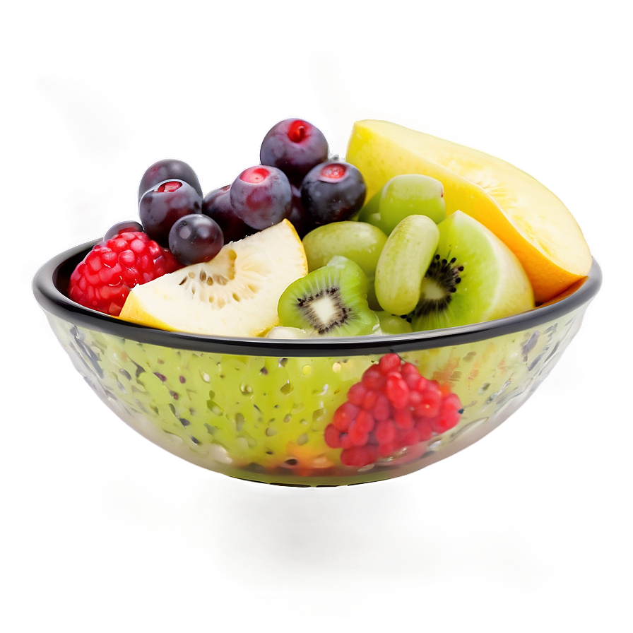 Healthy Fruit Mix Bowl Png Ros17