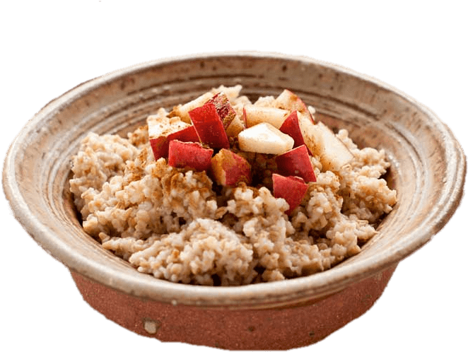 Healthy Oatmeal Apple Breakfast Bowl