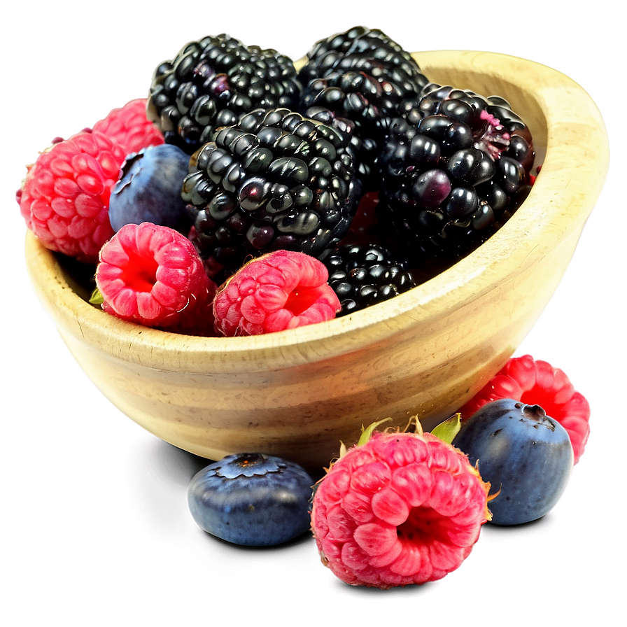 Healthy Organic Berry Mix PNG 06252024 PNG with transparent background