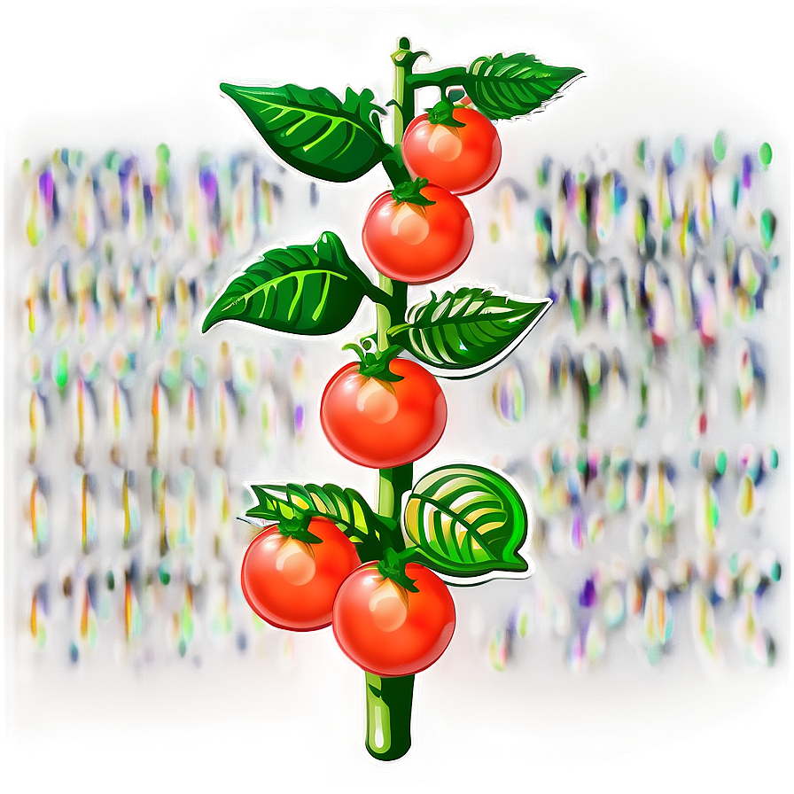 Healthy Tomato Plant PNG bne53 PNG image with a transparent background, free high-resolution download