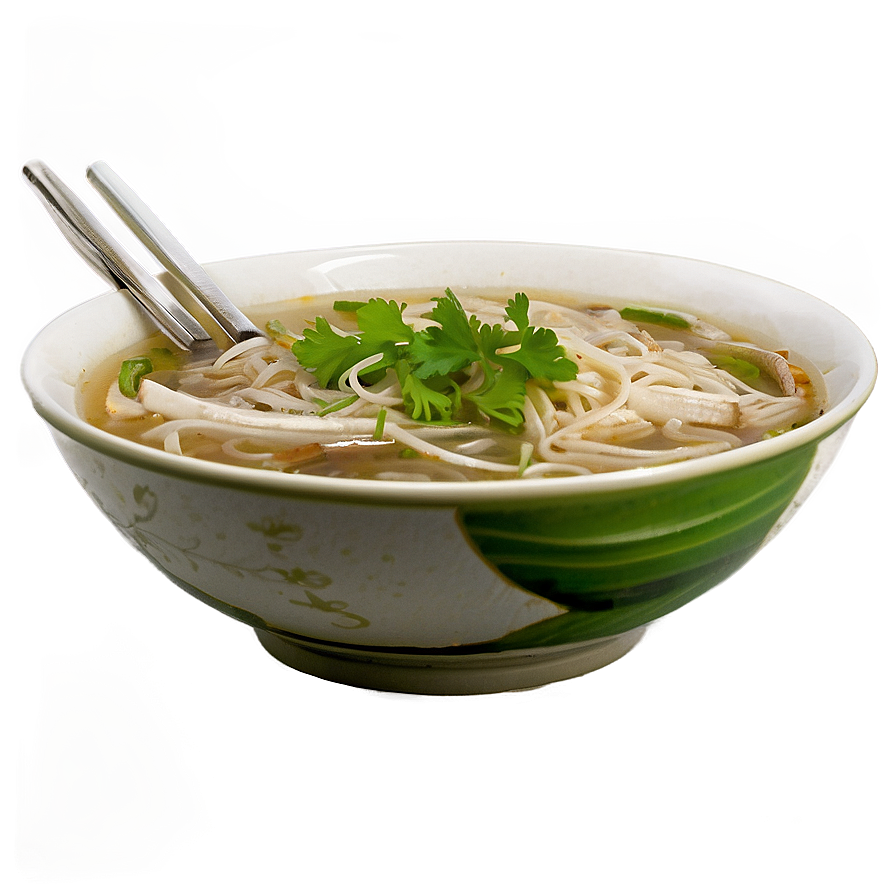 Heaping Bowl Of Pho Png 06202024