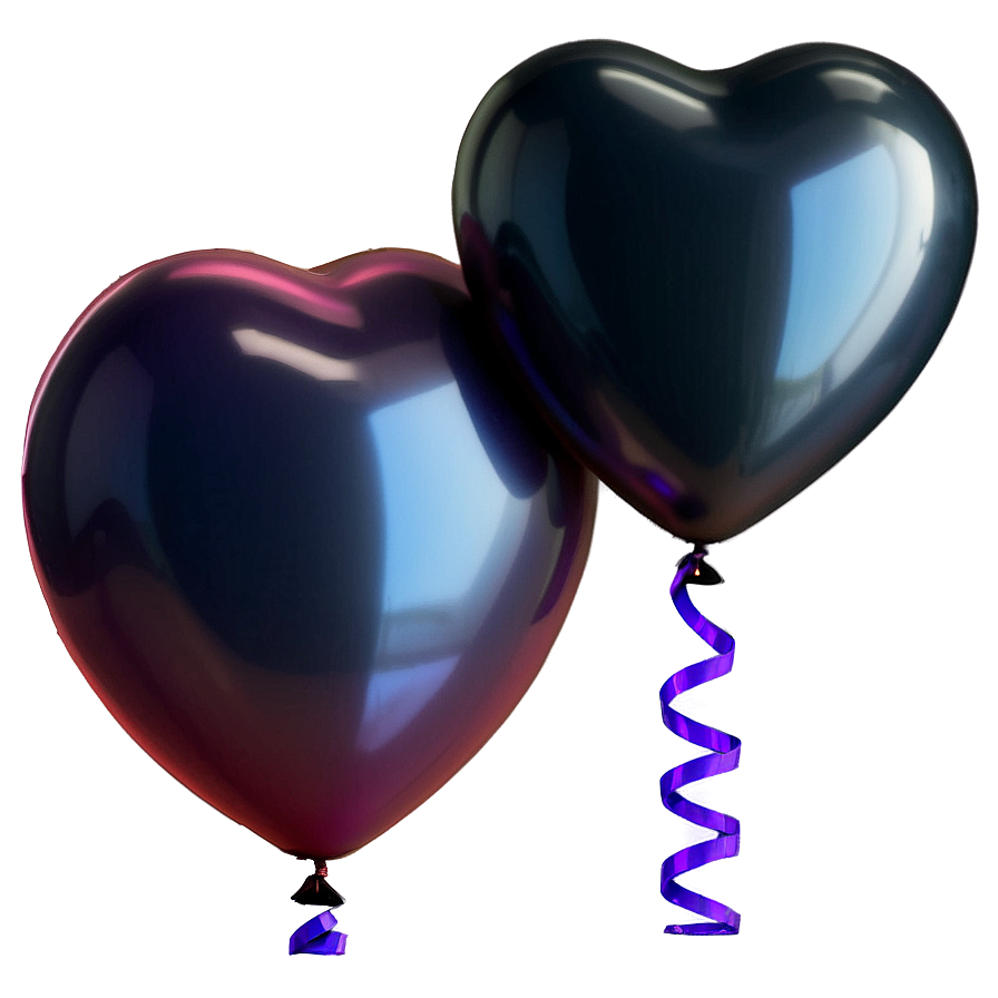 Heart Balloon Emoji Png Graphic Hlk5