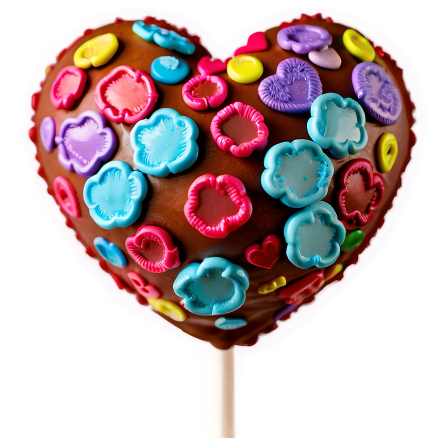 Heart Cake Pop Png Ywt43