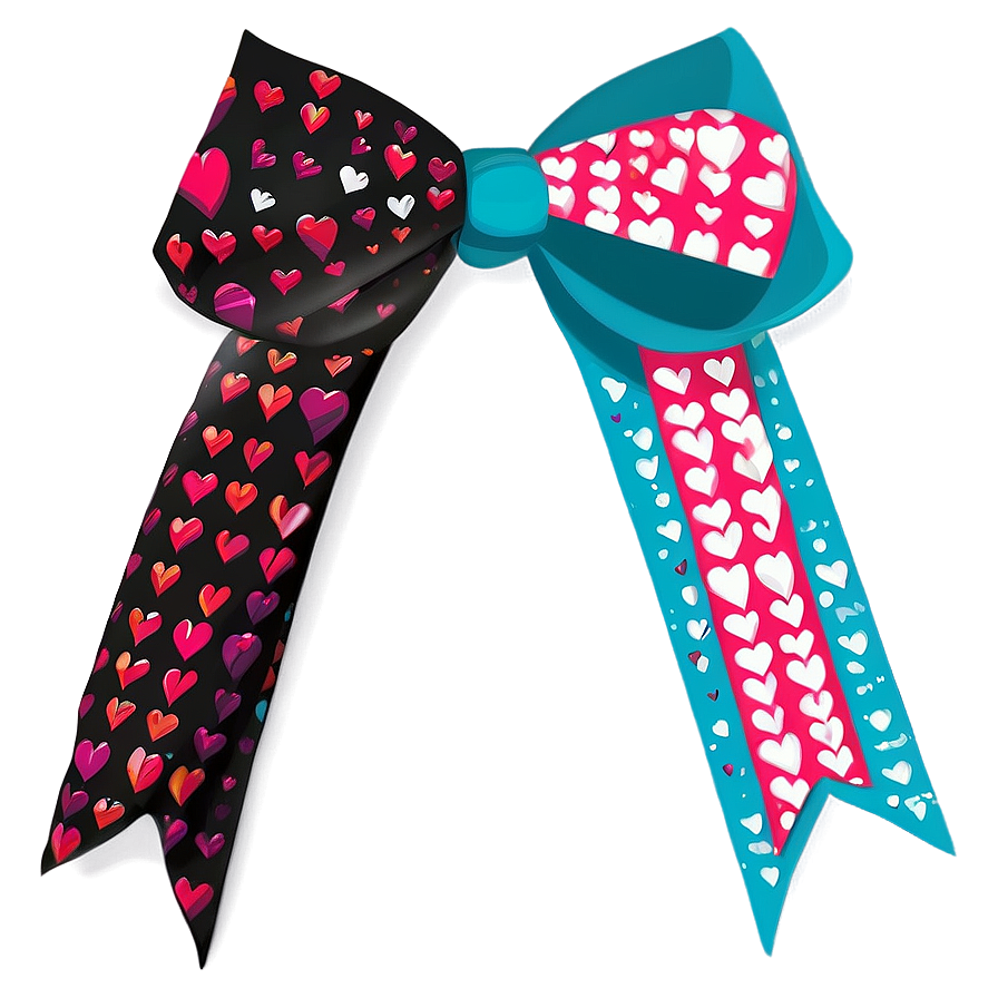 Heart Cheer Bow Png 53