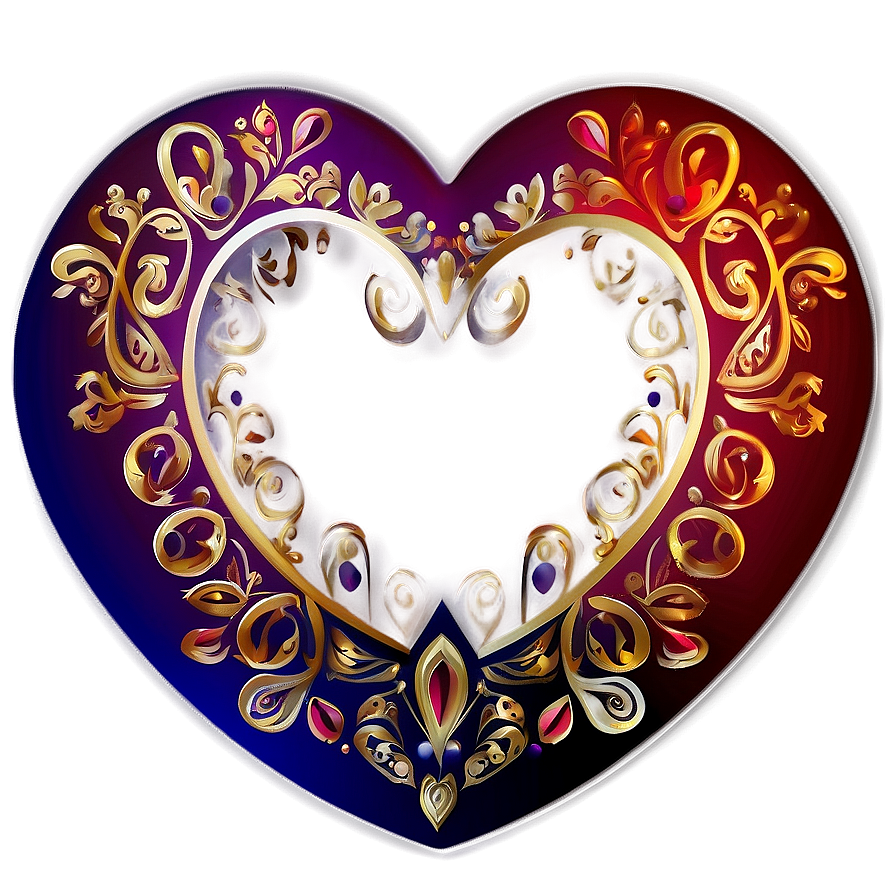 Heart Clipart For Wedding Png 05252024