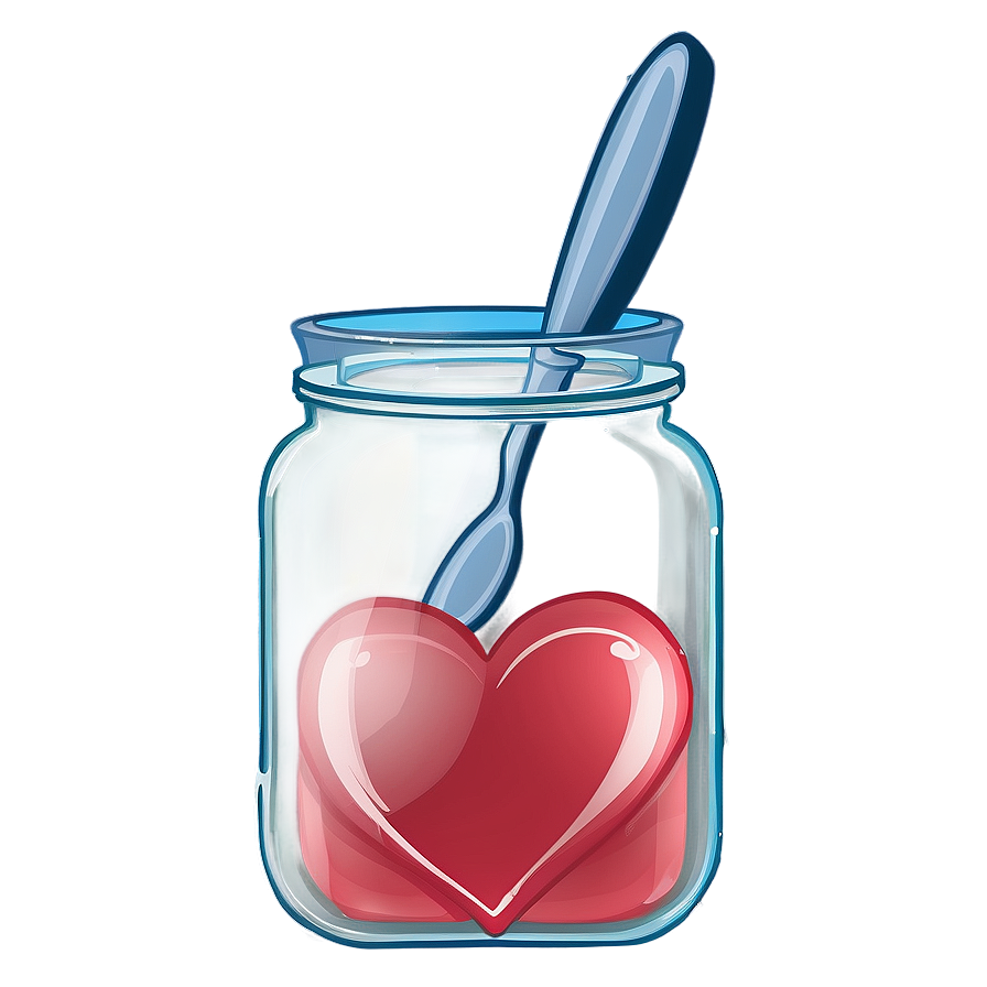 Heart Clipart In Jar Concept Png Lgy33