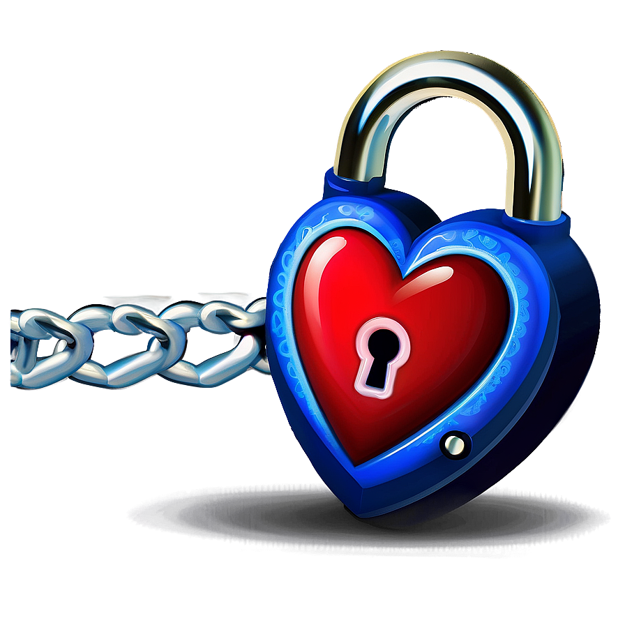 Heart Clipart With Lock Png Vyw