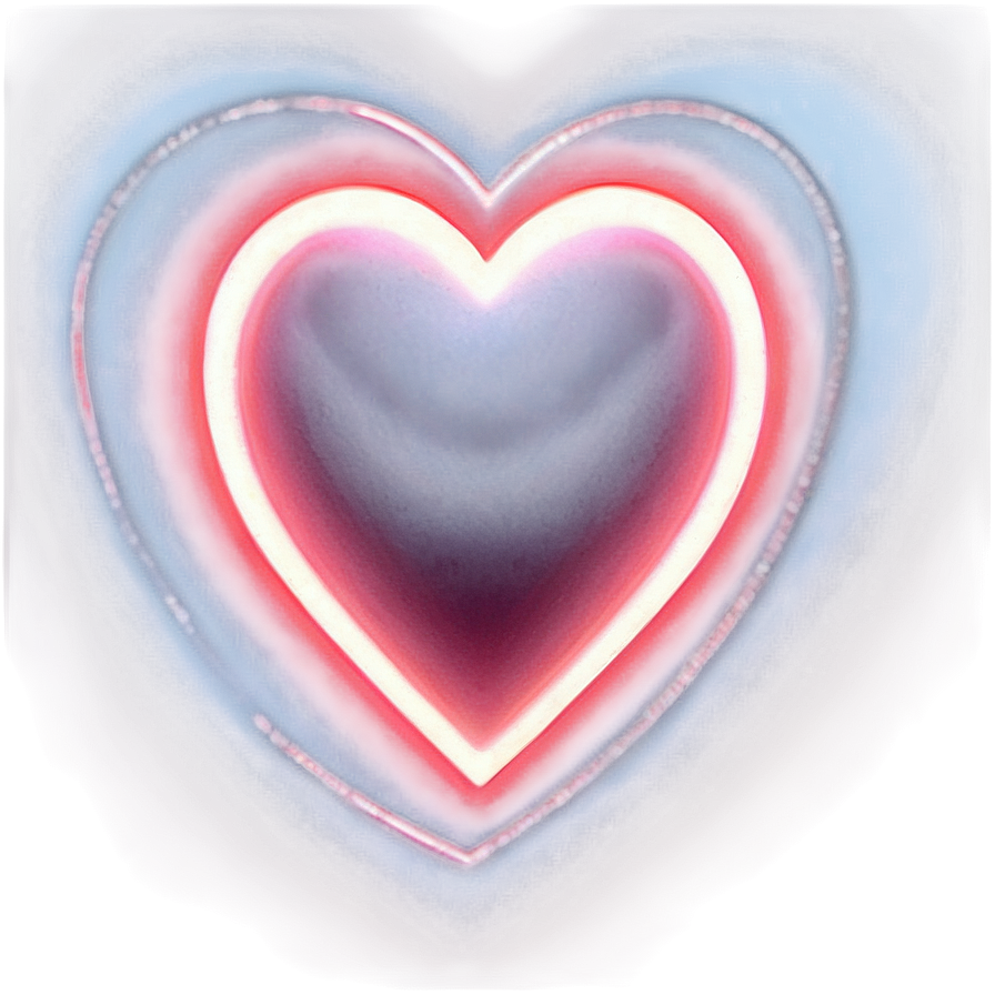 Heart Glow Overlay Png Kas